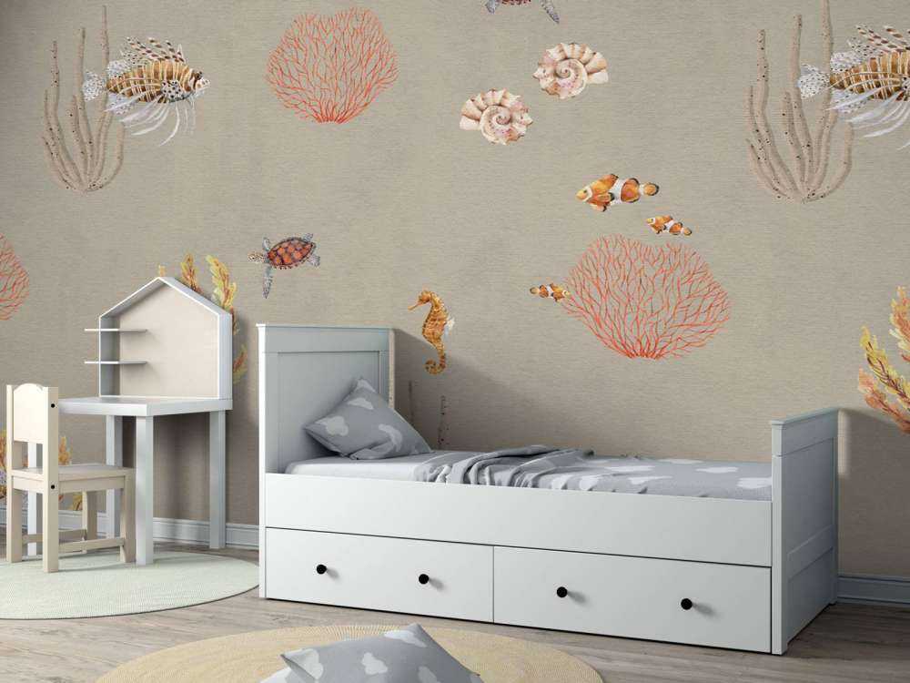 Coral Garden - Brown - 120