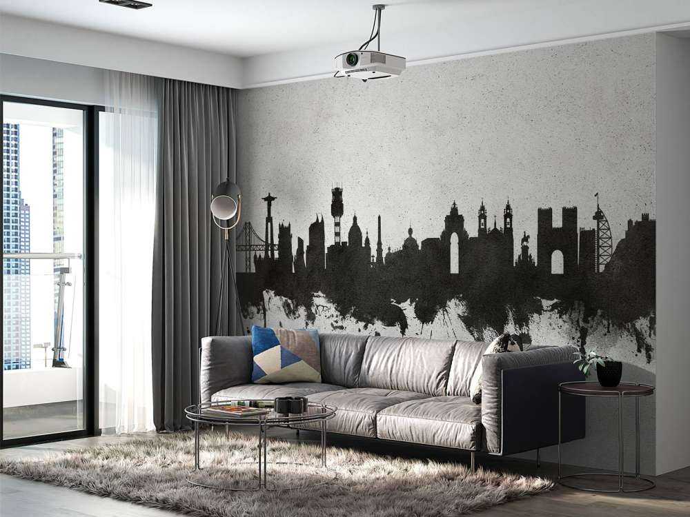 Aquarelle skyline, Lisbonne