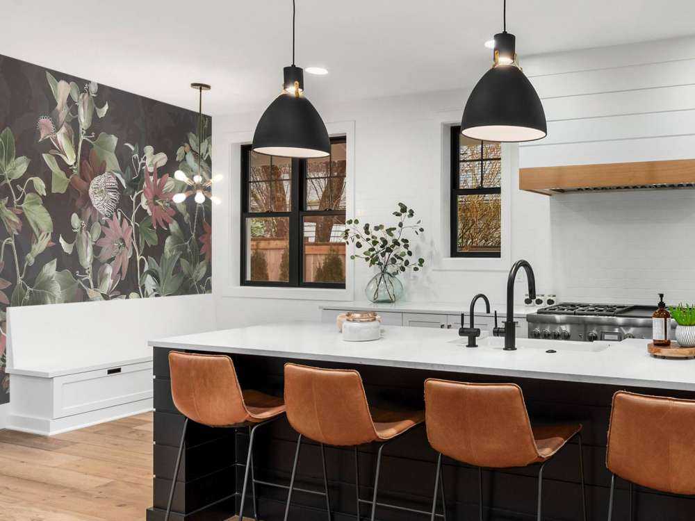 Sept oiseaux dans un feuillage enchanté - Fleur de minuit