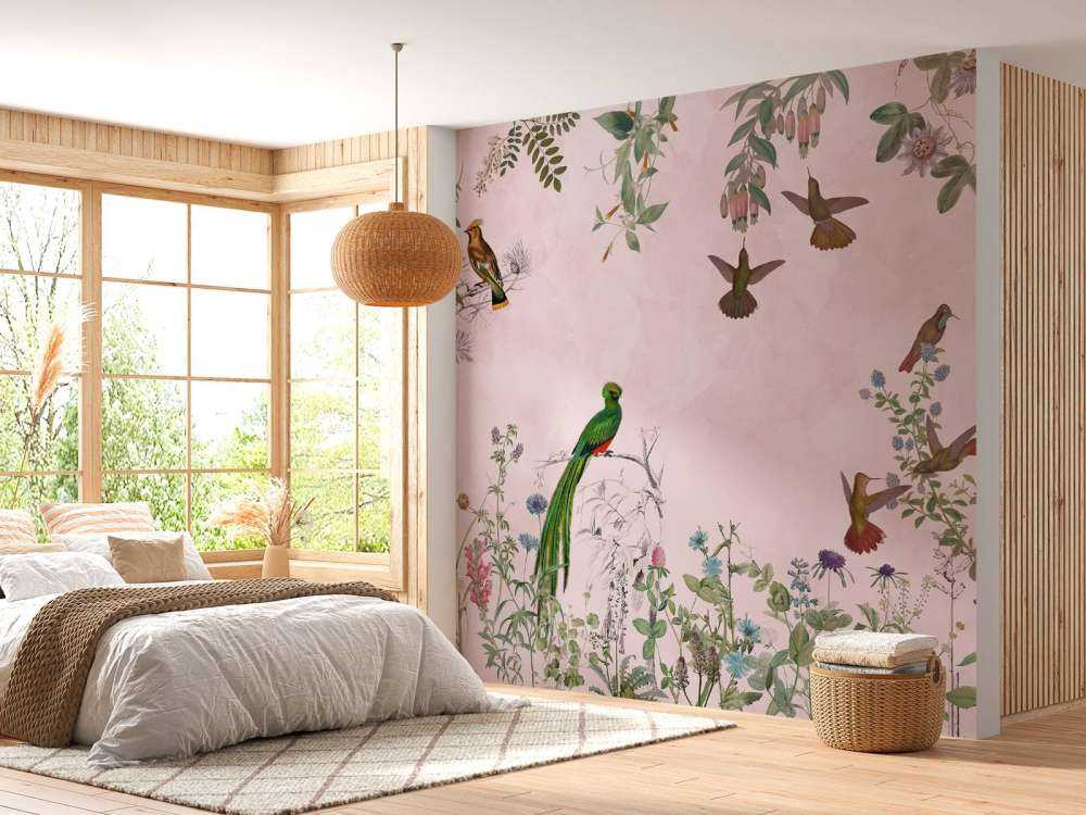 Fields Flower and Birds 3