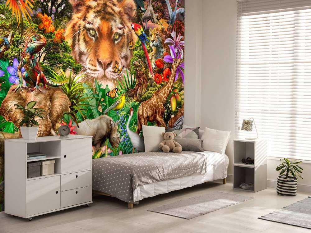 Tropical Jungle tiger