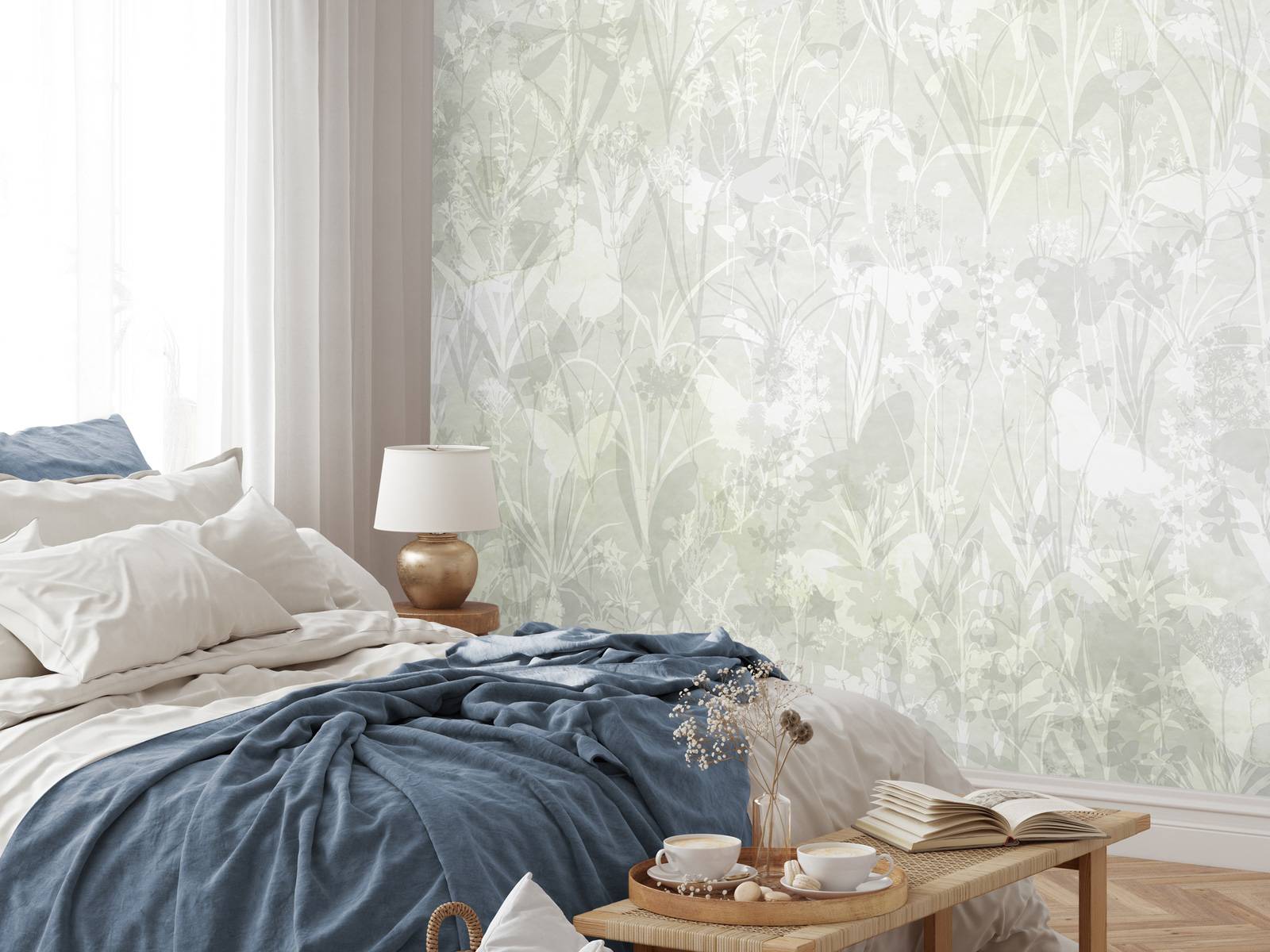 Herbals and Butterflies Double Silhuet 2