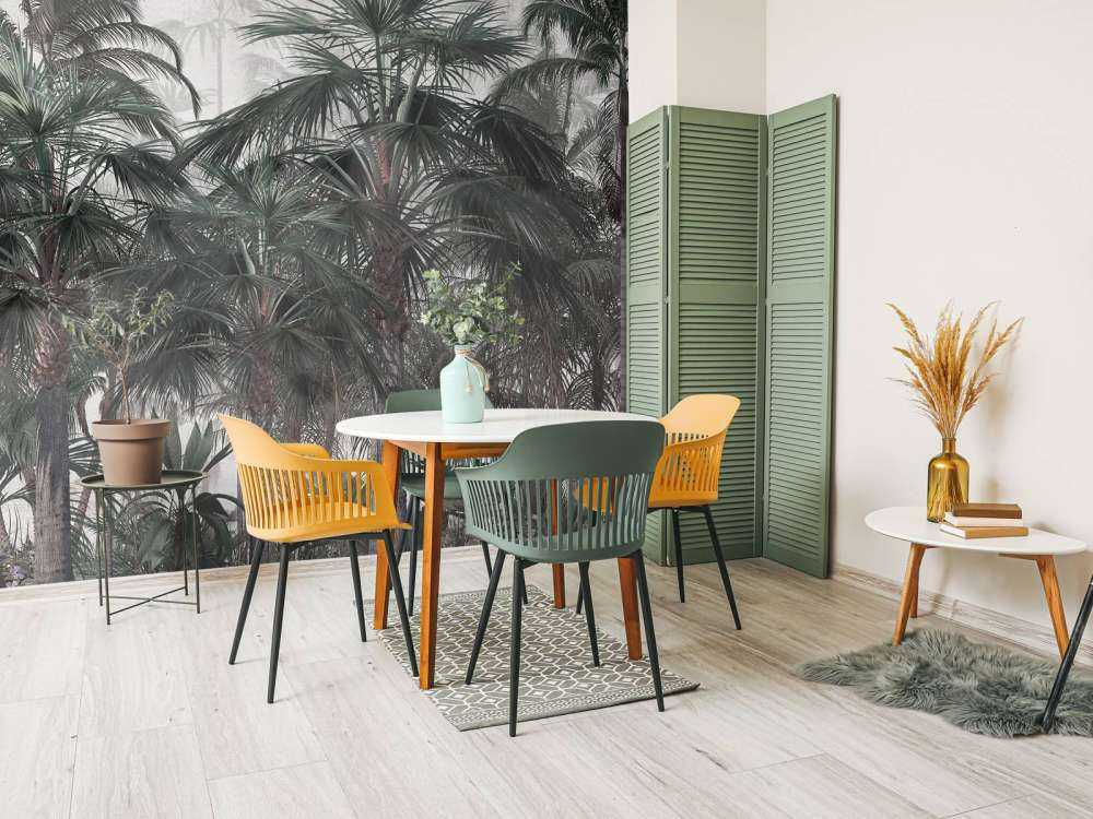 Sérénité Crépusculaire des Palmiers