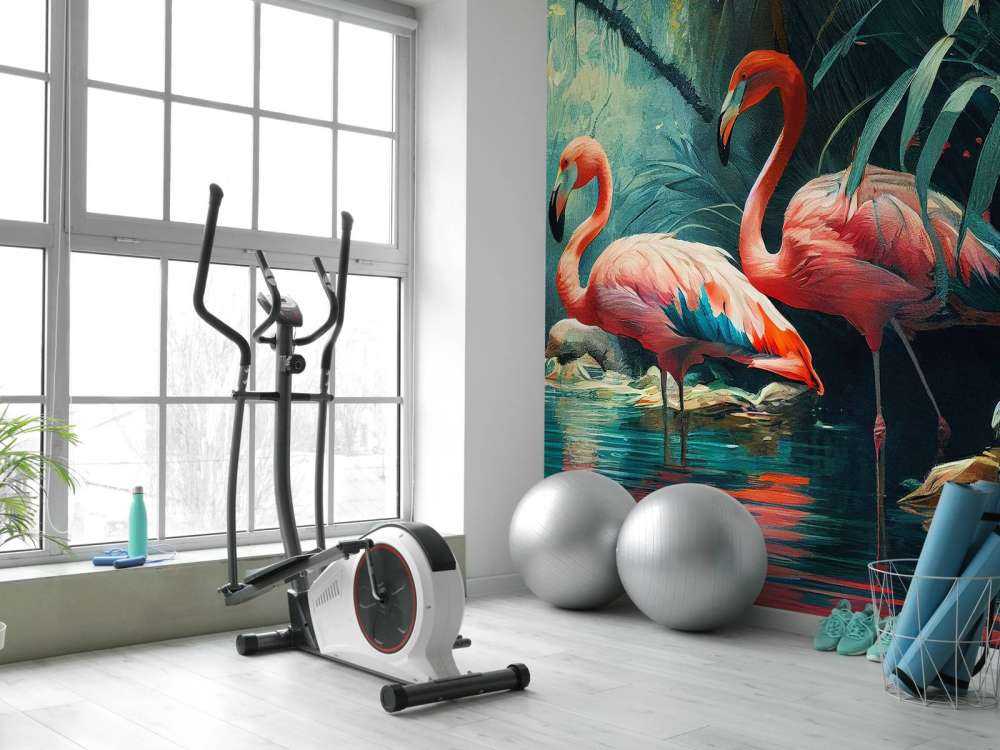 Éveil de l'Oasis Flamant