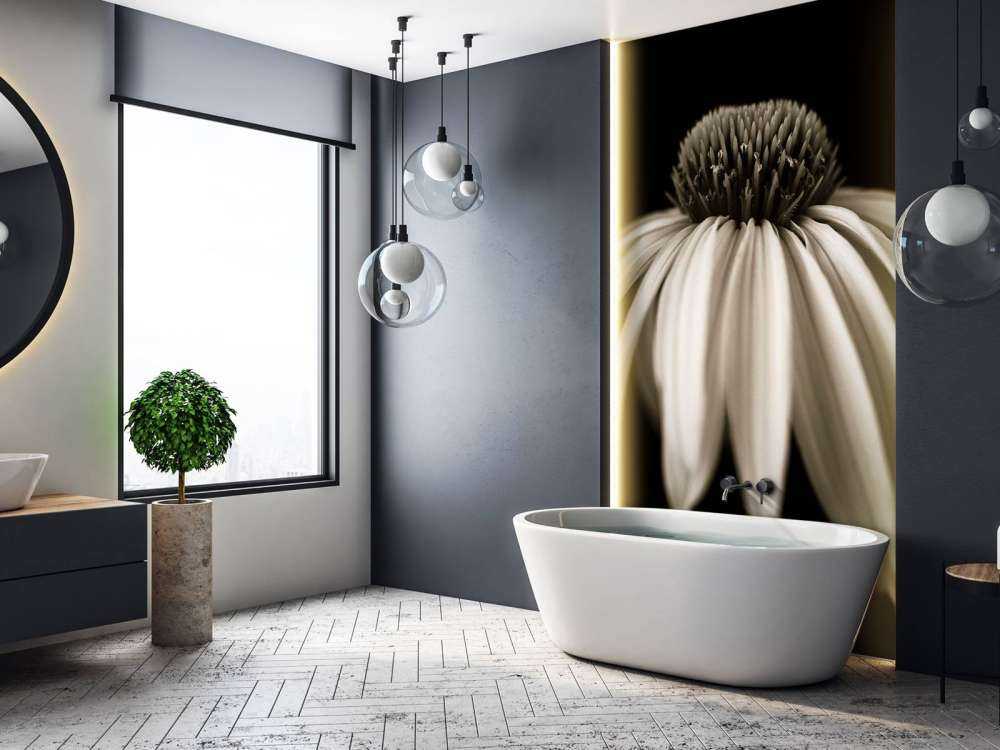 Fleur de cône en gros plan