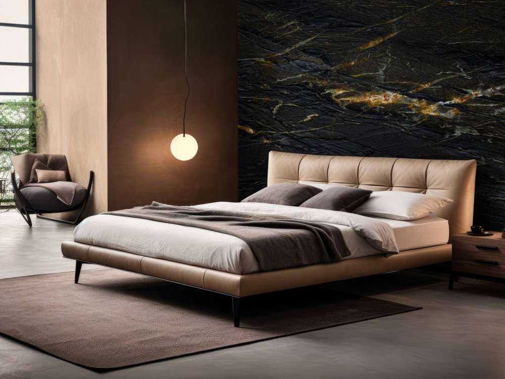 Marbre bleu foncé