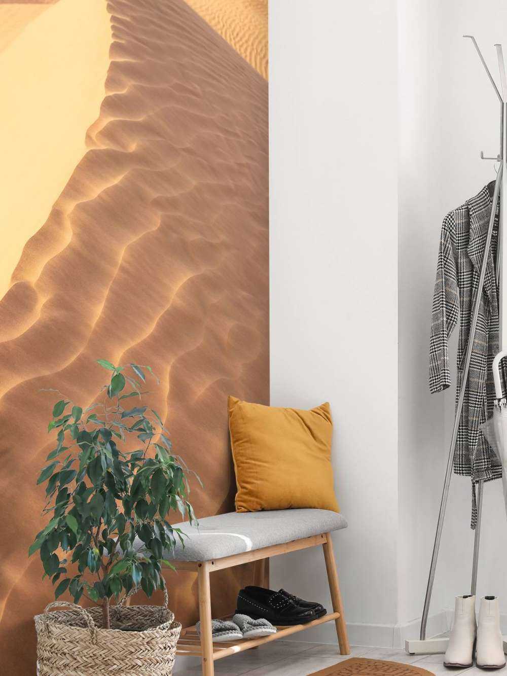 Dunes de sable vues d'en haut