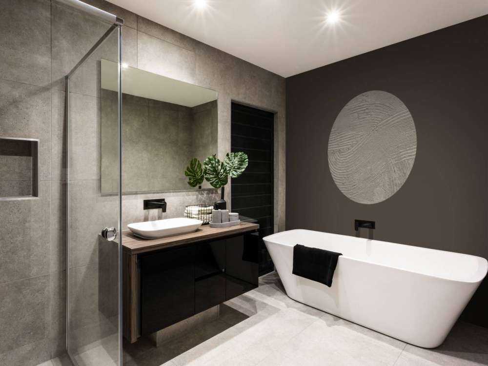 Lignes texturées en lin