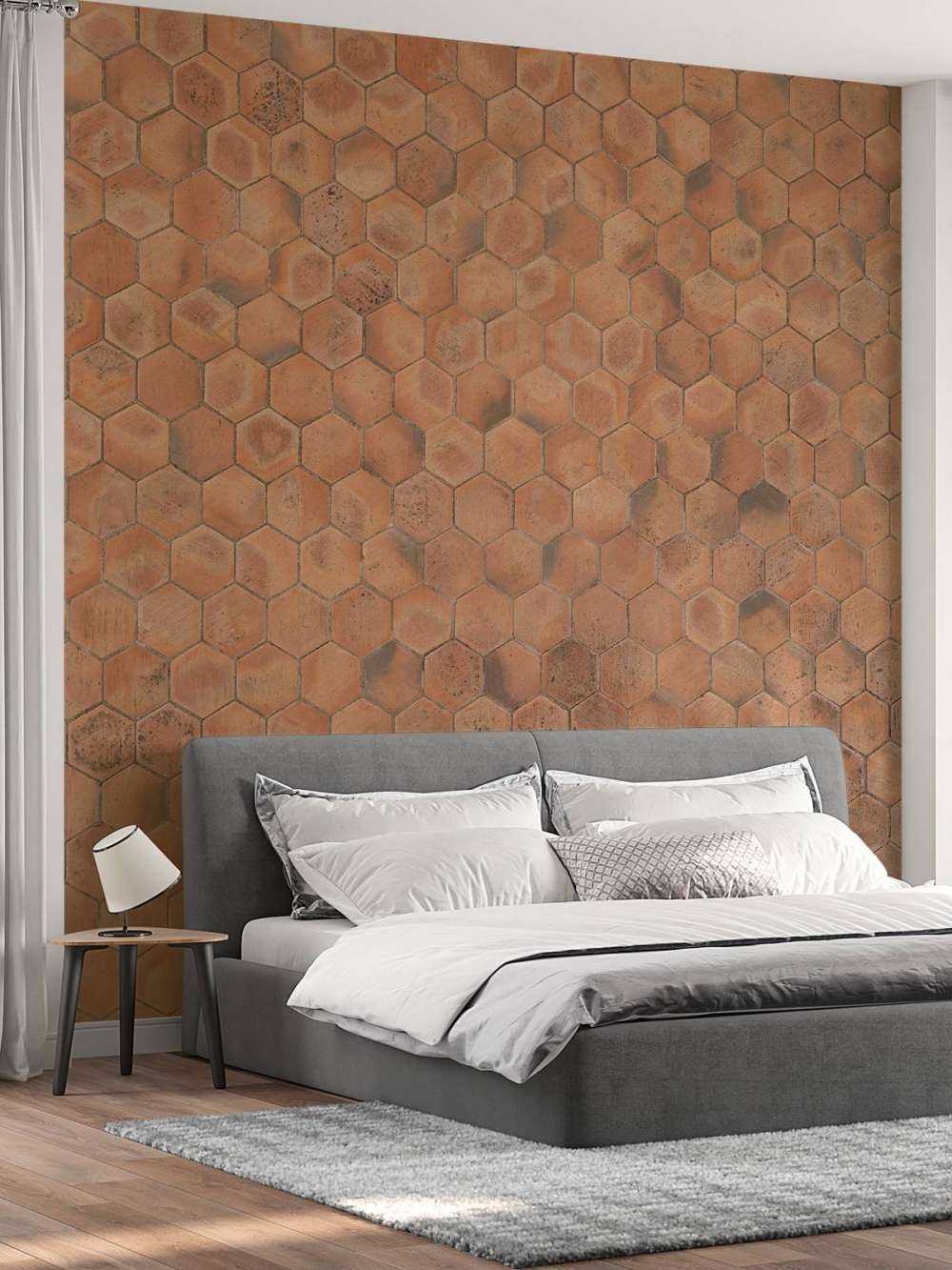 Sol en pierre non polie