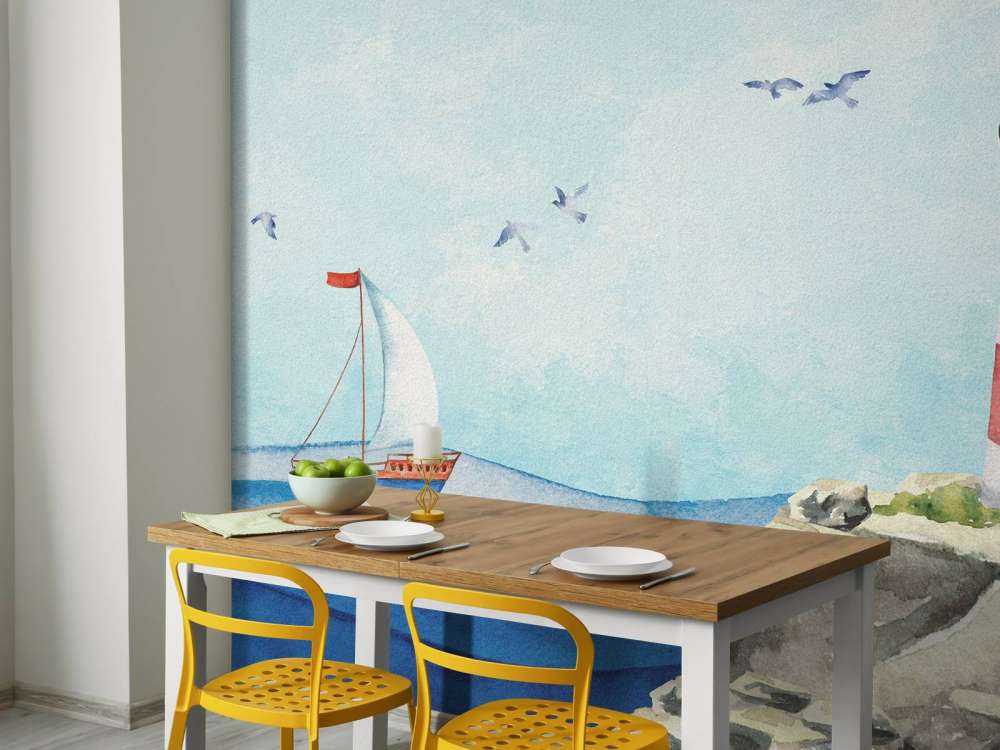 Phare sur les rochers