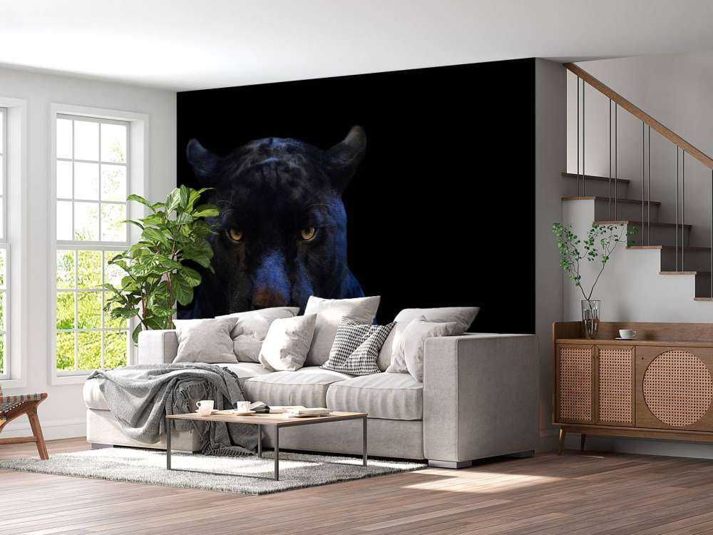 Gros plan sur une panthère