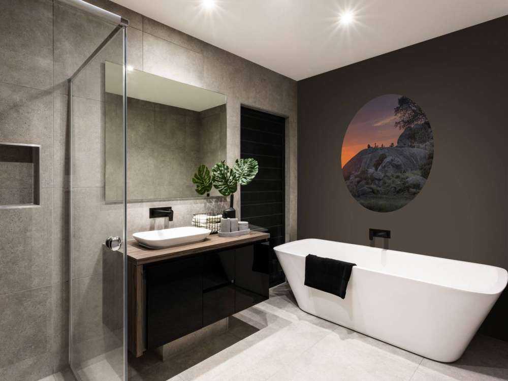 Coucher de soleil sur la savane