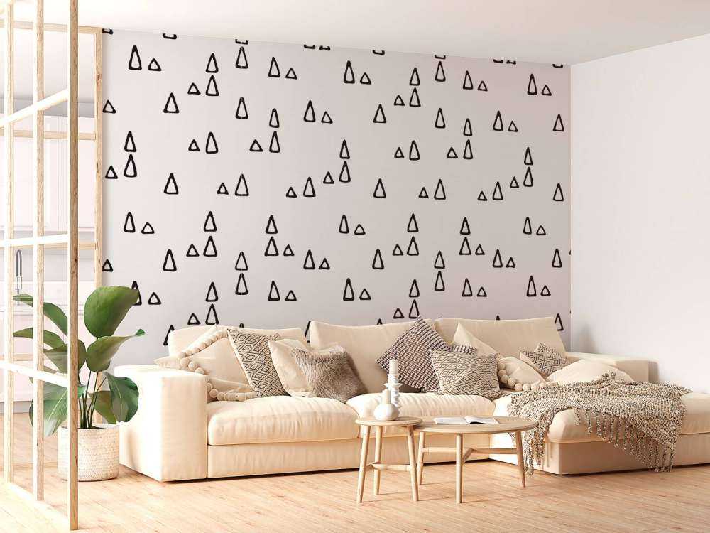 Triangles noir et blanc