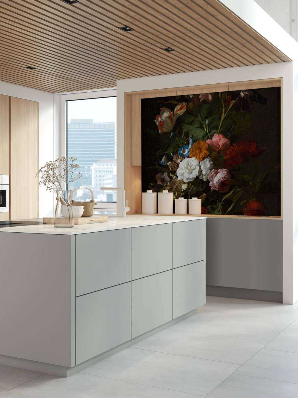 Vase à fleurs, Jan Davidsz