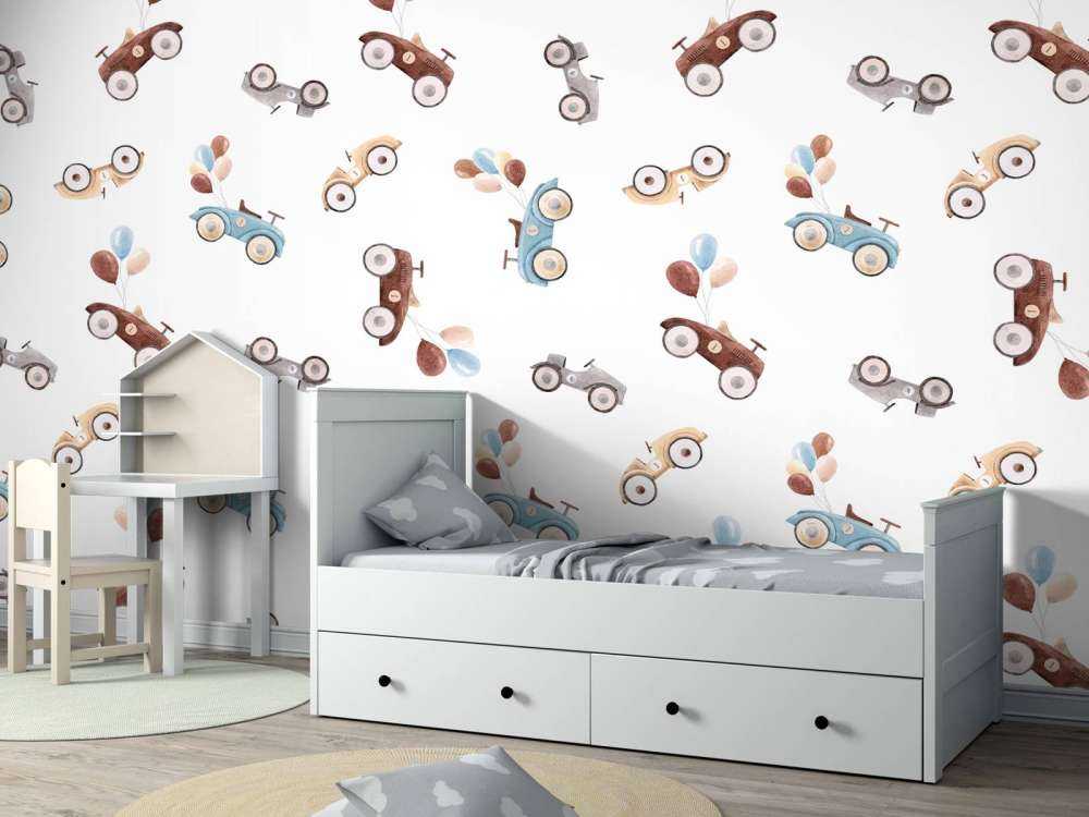 Voitures à peinture à l'eau