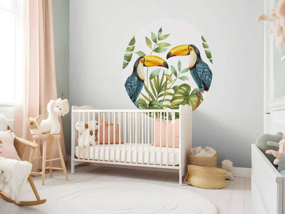 Aventure du toucan de la jungle tropicale