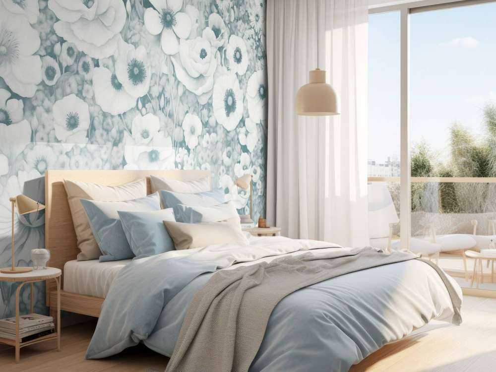 Conte de pavot monochrome océan