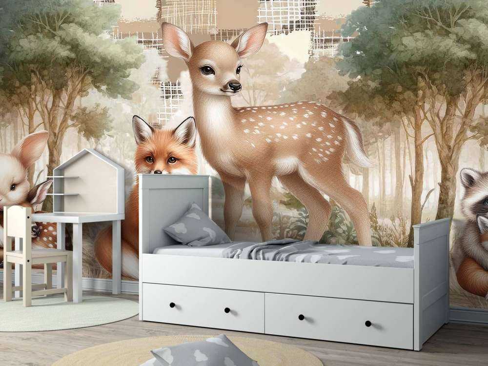 Animaux en teintes chaudes