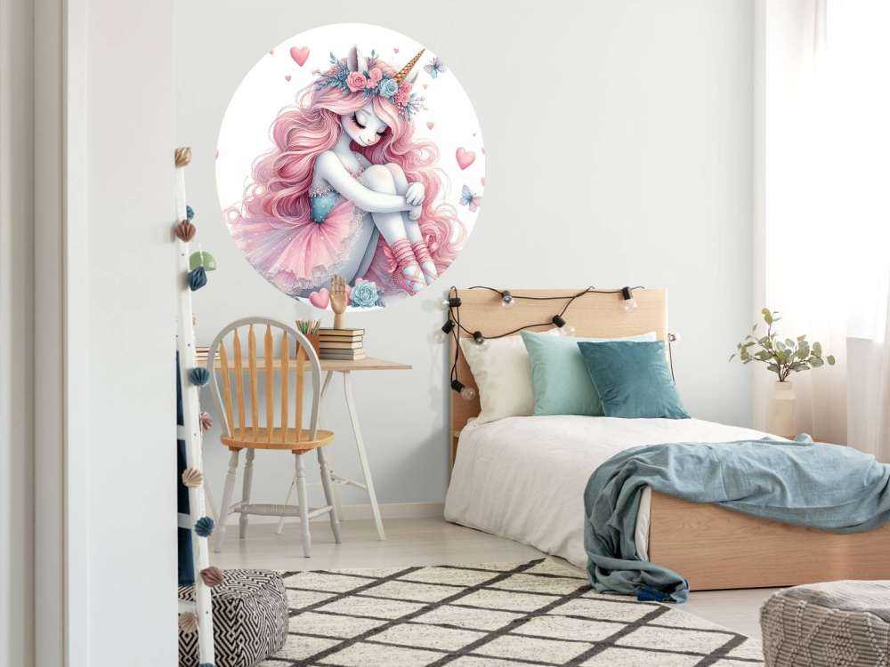 Licorne ballerine rêveuse