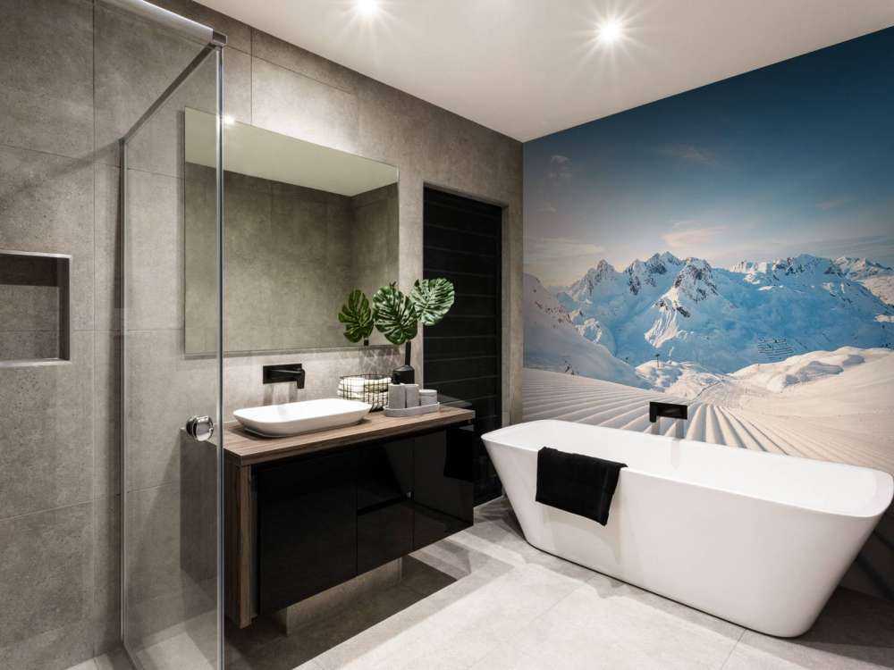 Aube sur des pistes fraîches