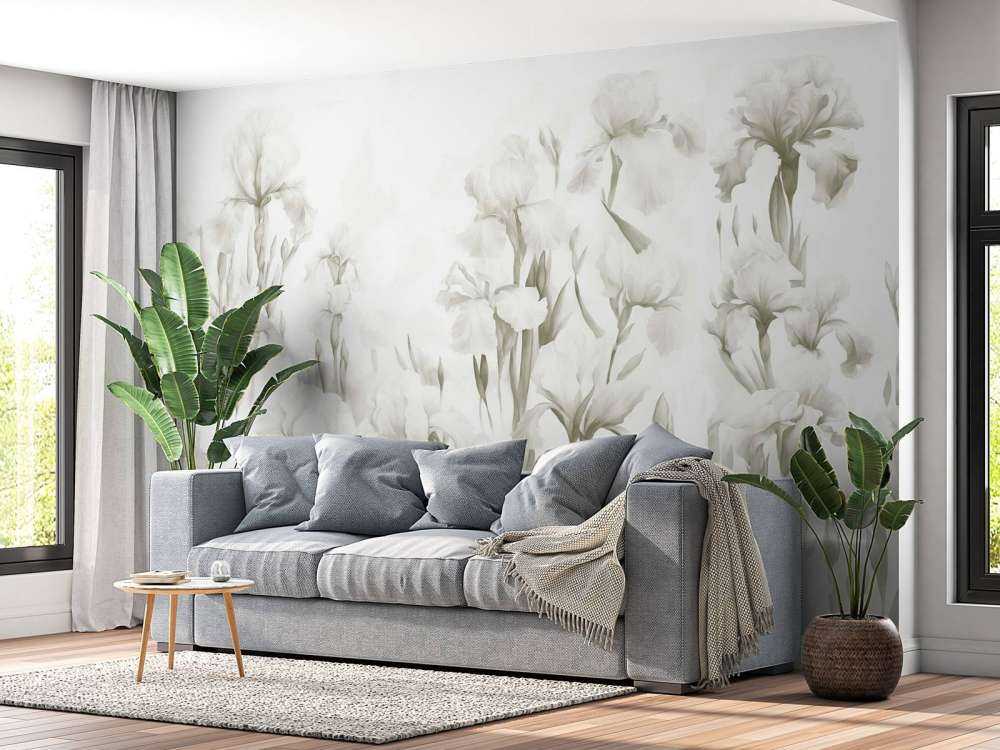 Iris Dansent Lumière Sans Couture Sépia