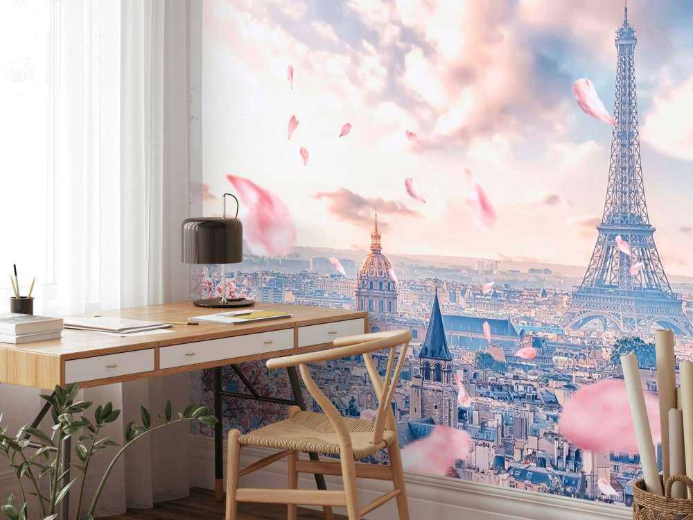 Paris au printemps, plein de fleurs.