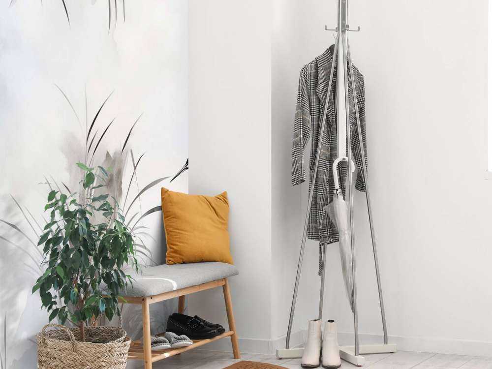 Grues en gris champêtre