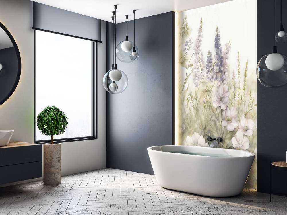 Jardin anglais tendre - jaune