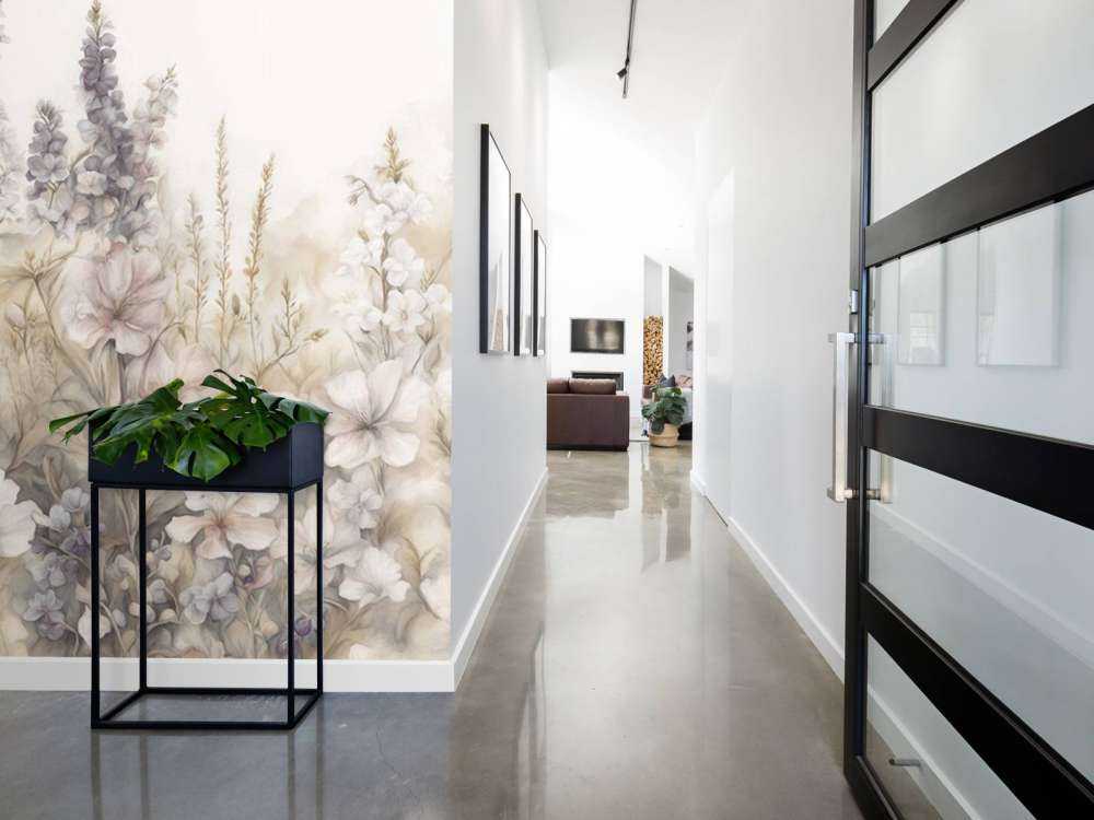 Jardin anglais tendre - orange