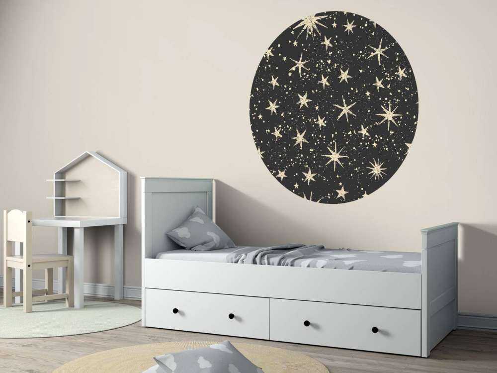 Nuit étoilée vintage scintillante