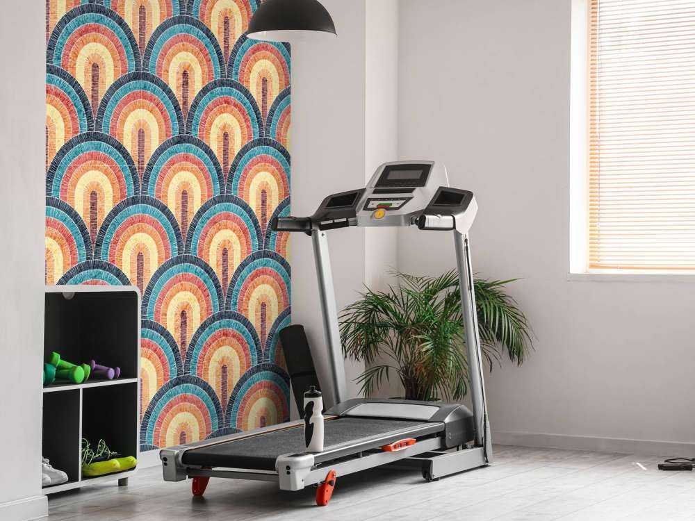 Imprimé bohème ondulé