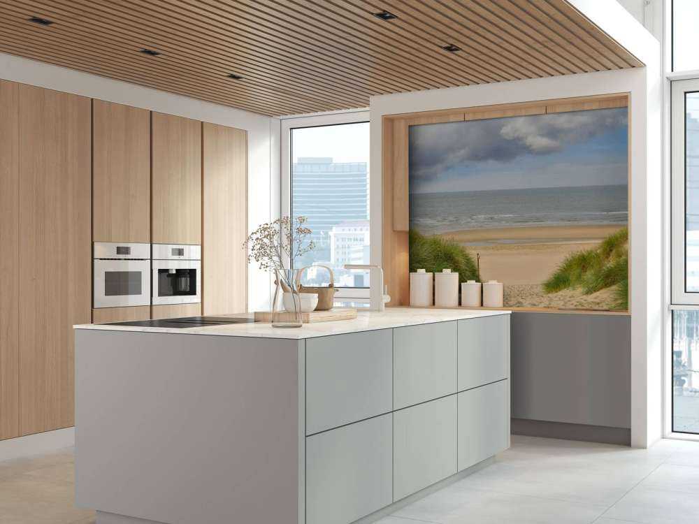 Lever de soleil la côte