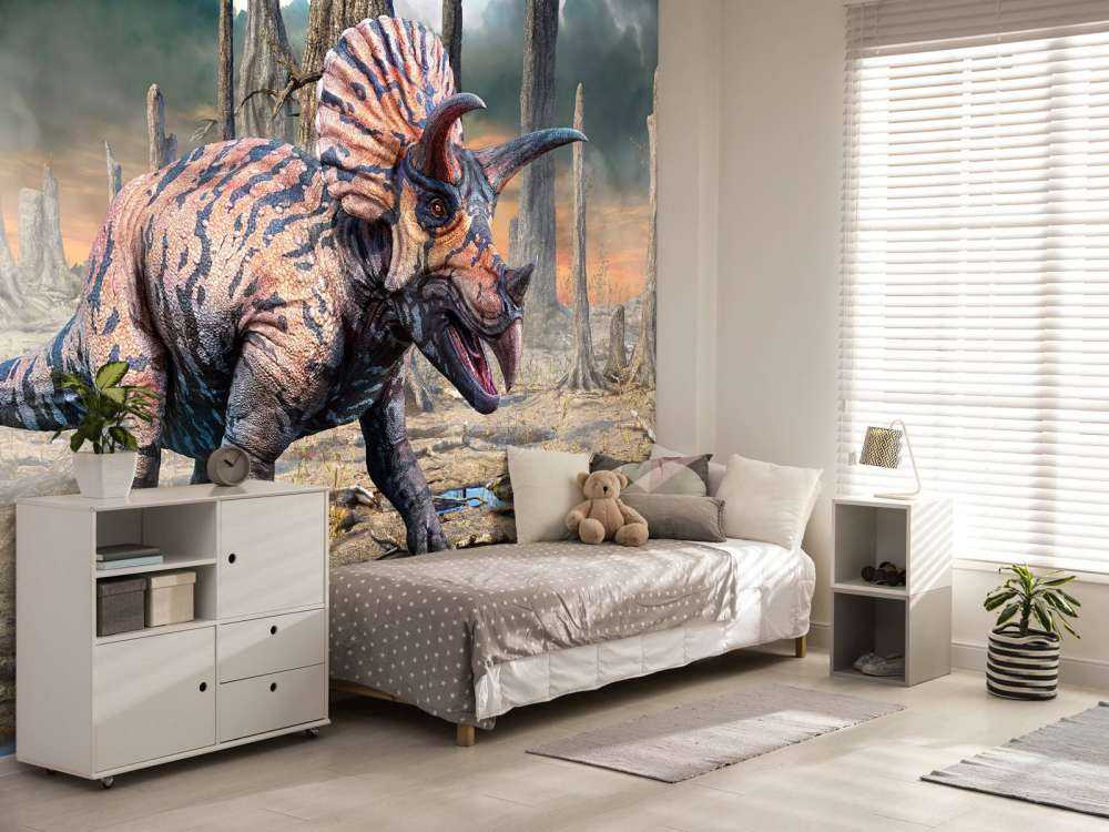 Torosaurus dans une zone déserte