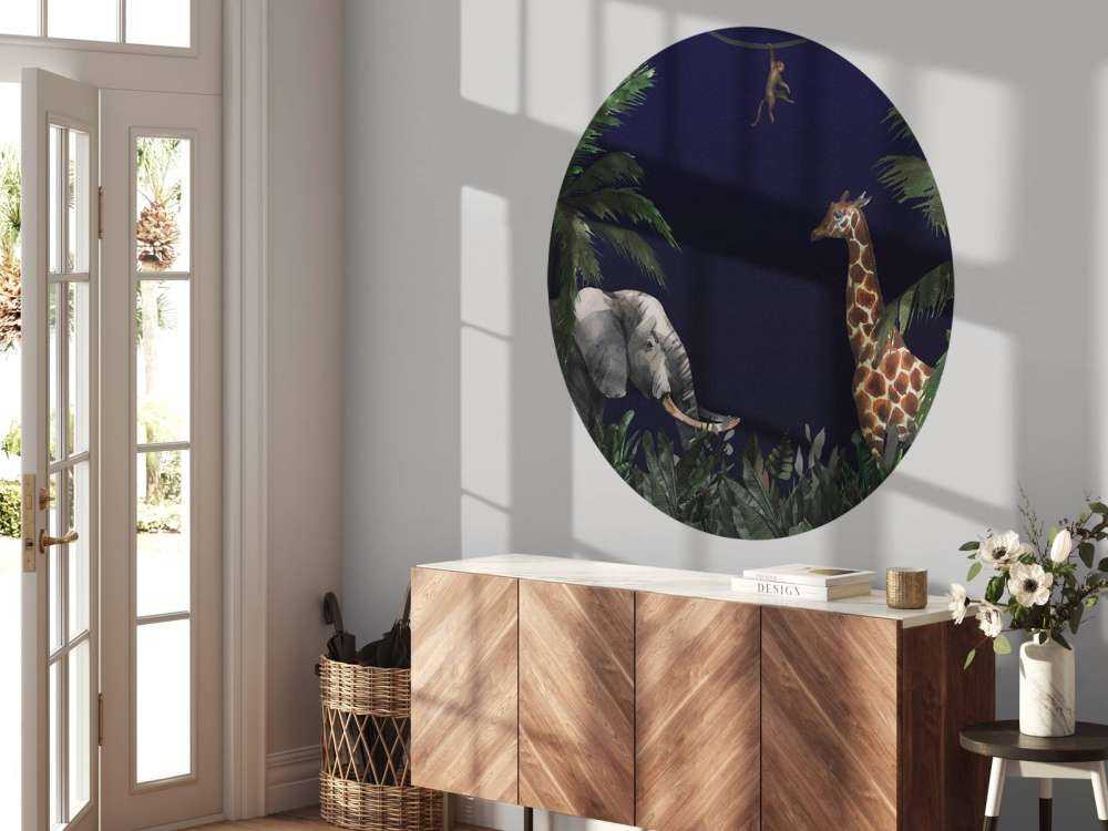 Les animaux de la jungle la nuit