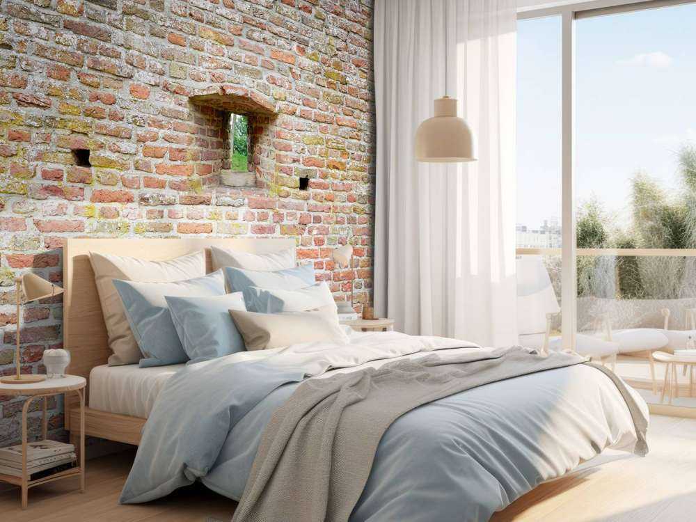 Mur de la ville avec vue à travers