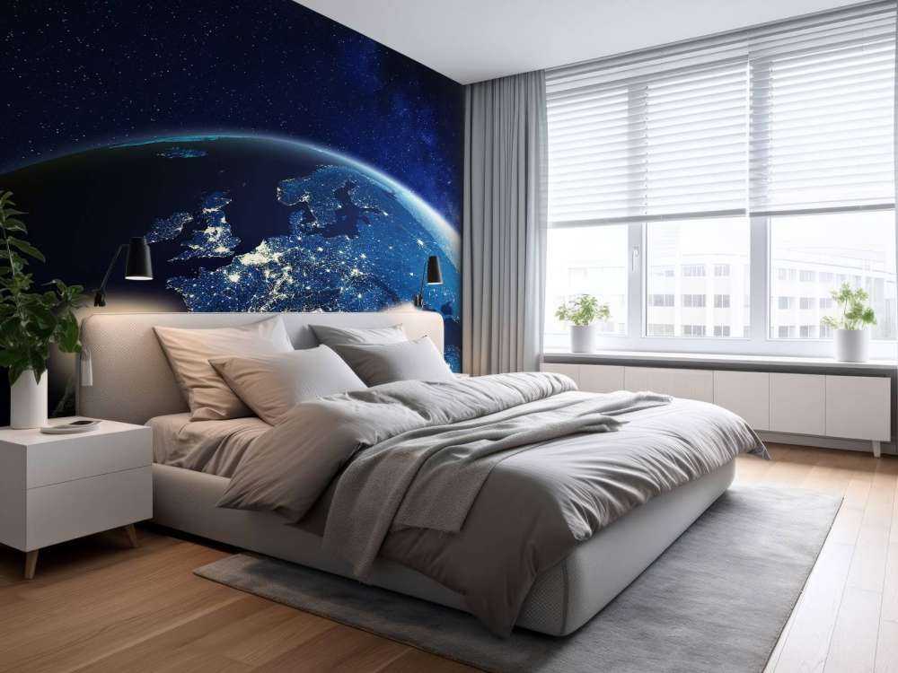 Le monde en 3D la nuit