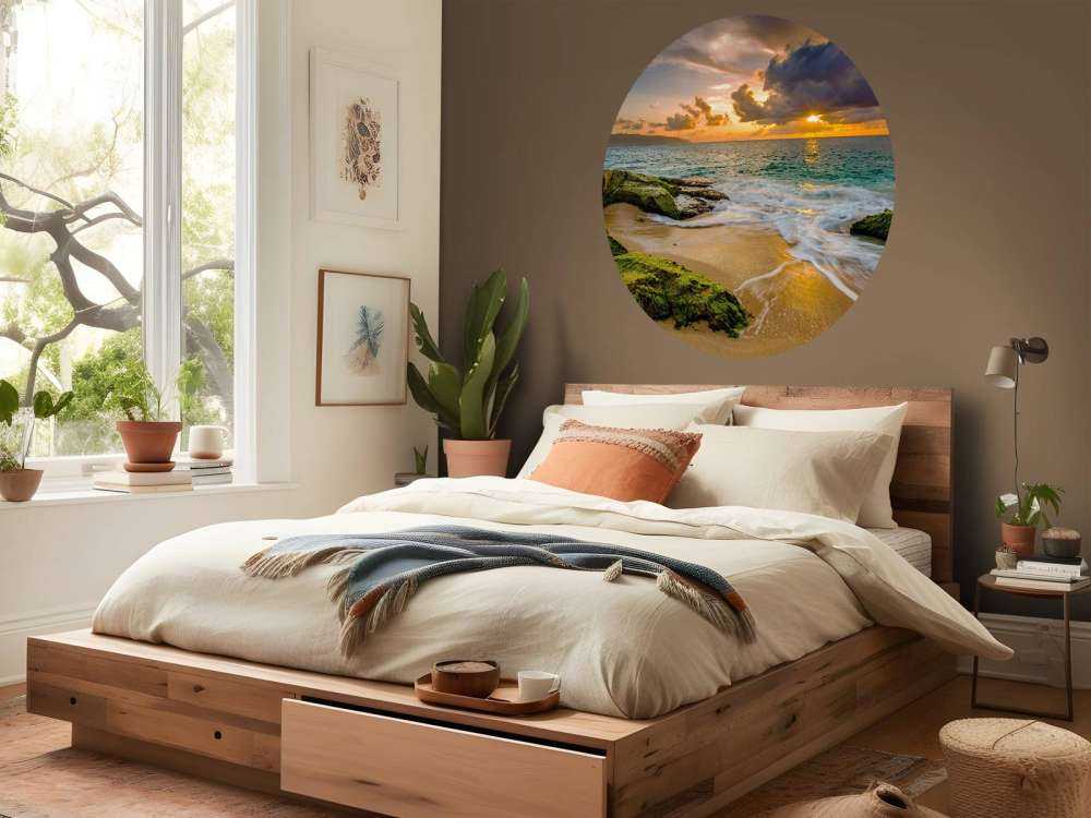 Un magnifique coucher de soleil hawaïen