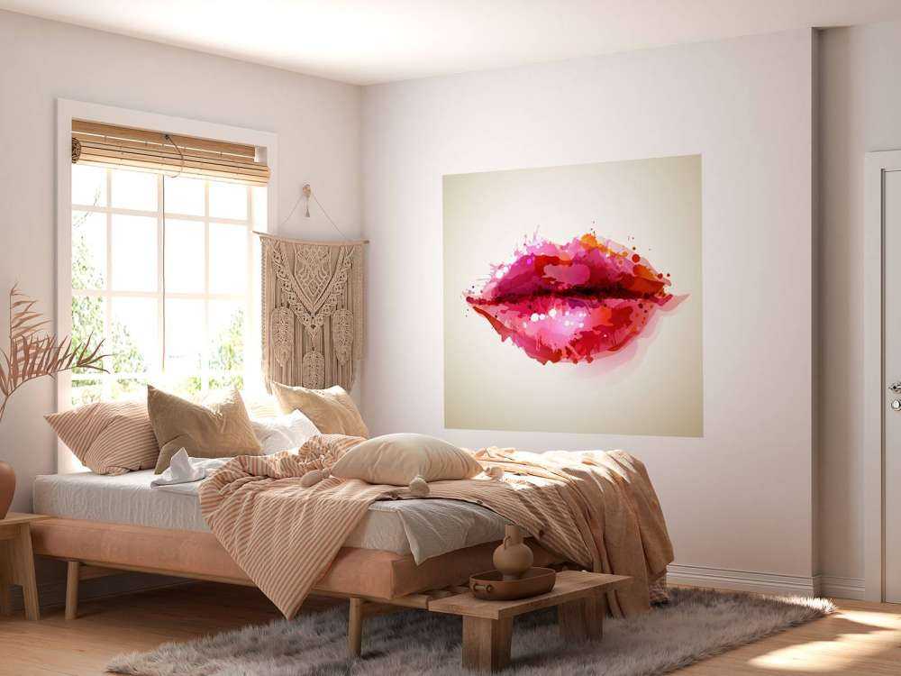 Lèvres rouges de femmes