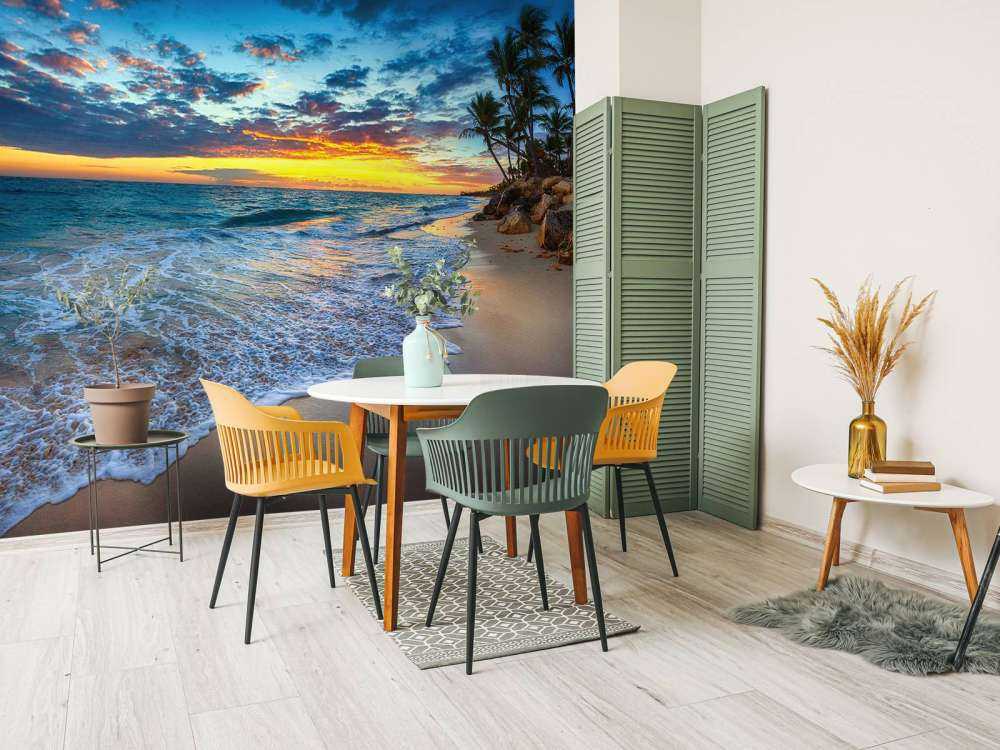 Lever de soleil sur la plage