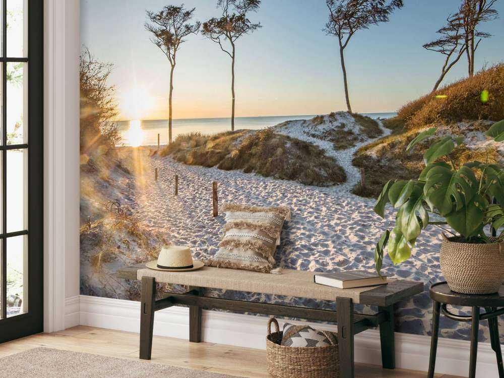 Plage de la mer Baltique