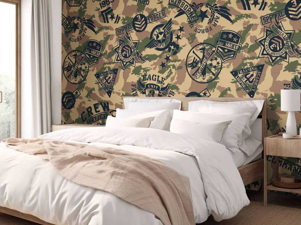 Camouflage avec logos