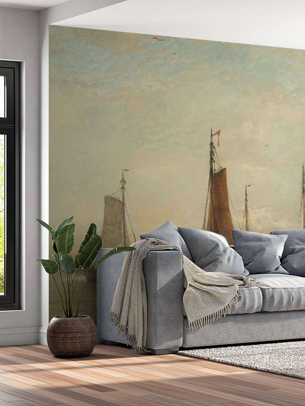 Les bombes de Scheveningen à l'ancre