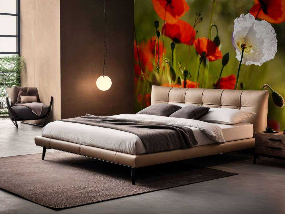 Groupe de coquelicots