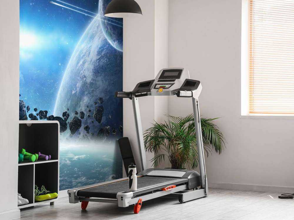 Lever de soleil dans l'espace