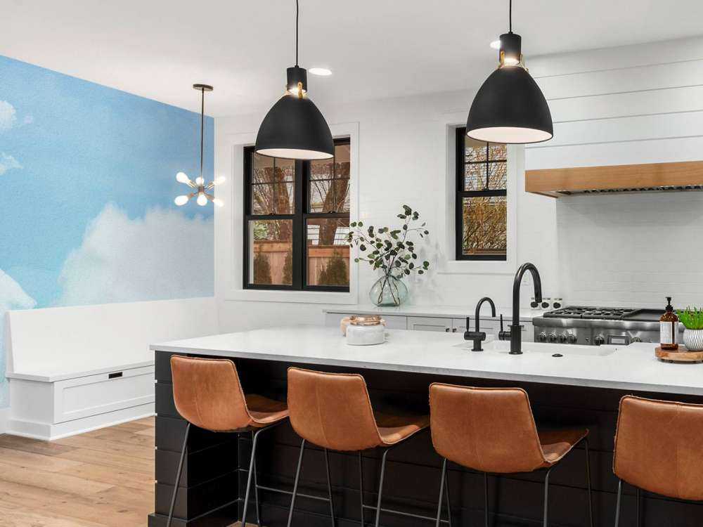 Nuages à l'aquarelle