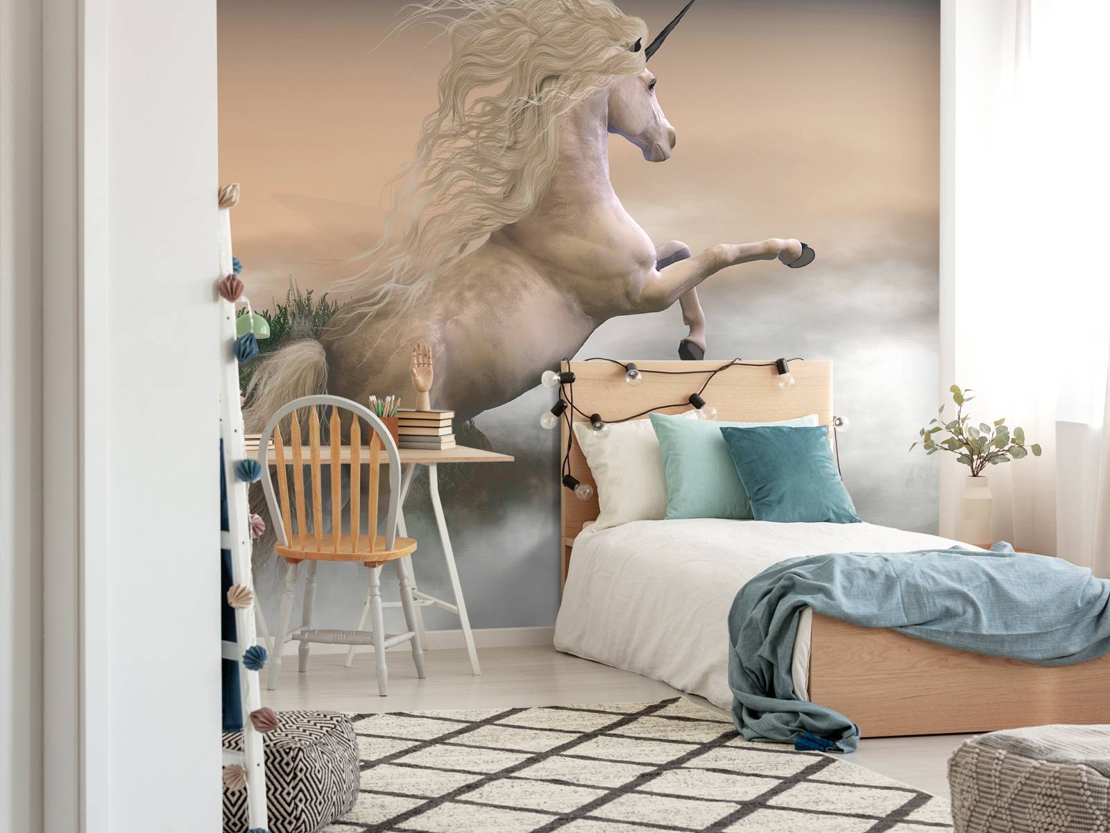 Licorne au galop