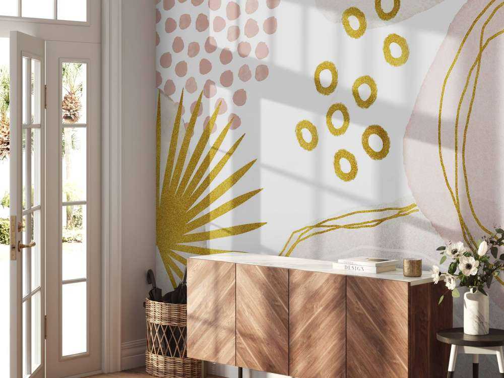 Vibes tropicales bohème glamour doré