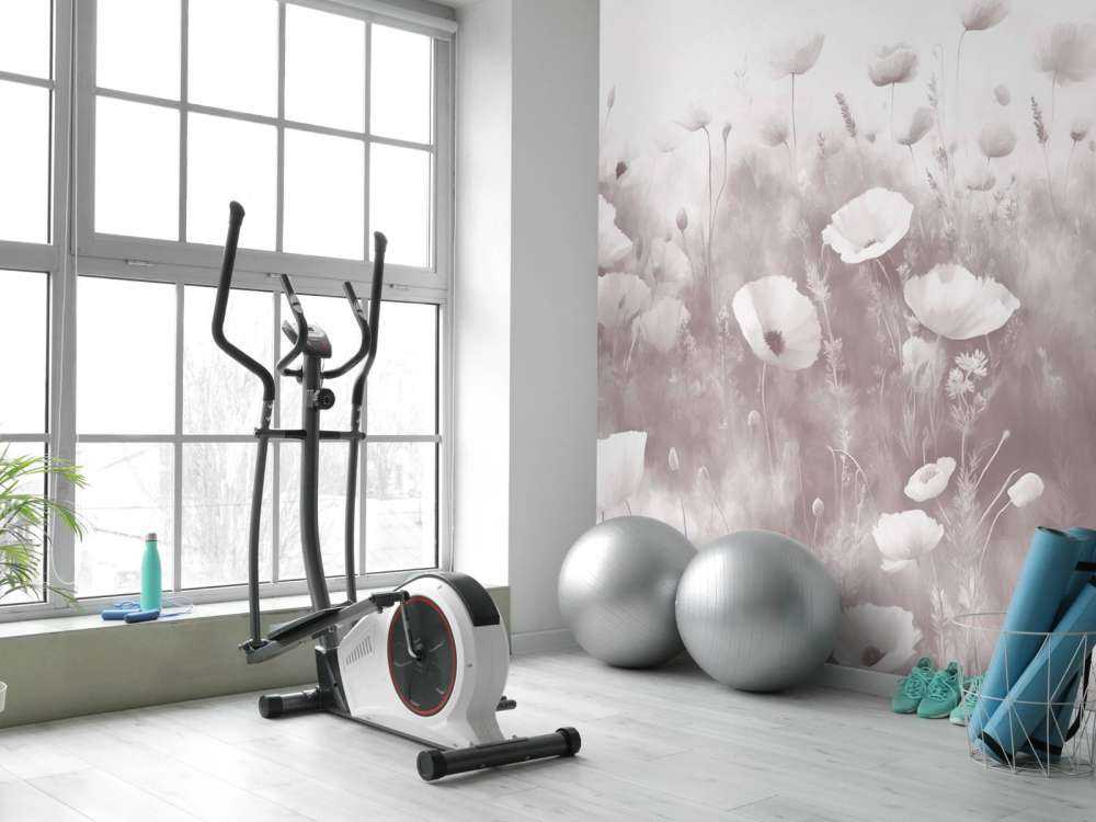 Danse de fleurs sauvages - rose