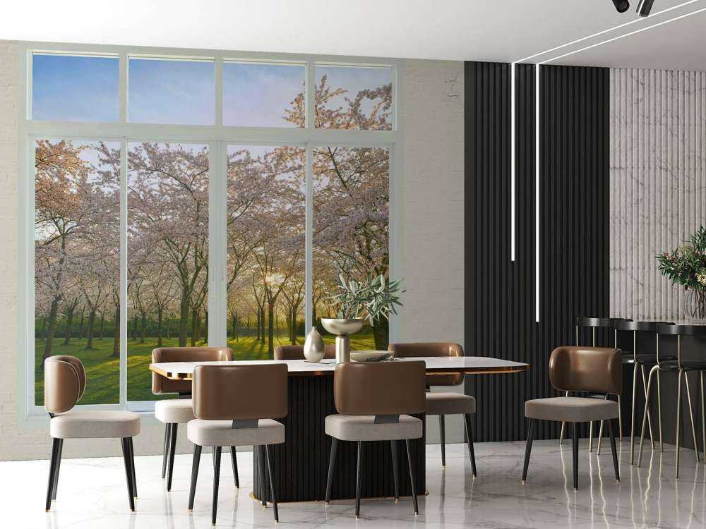 Bloesempark au soleil de printemps