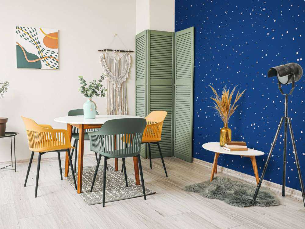 Nuit calme pleine d'étoiles